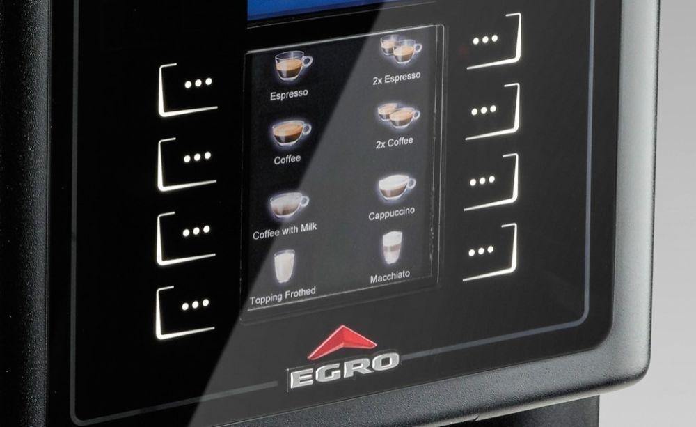 EGRO Zero - Helautomatisk kaffemaskin m mjölkkyl, begagnad