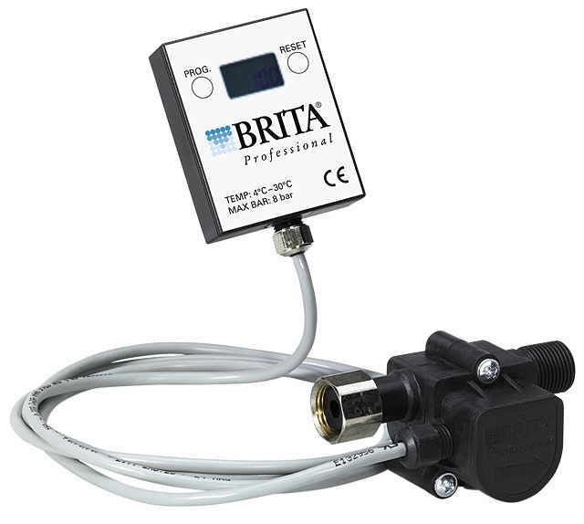 Brita vattenmätare med display 3/8"