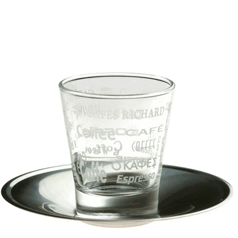 Espressoglas CAFES RICHARD, 85ml 6st