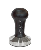 Stamp 53mm CAFES RICHARD, trähandtag, svart