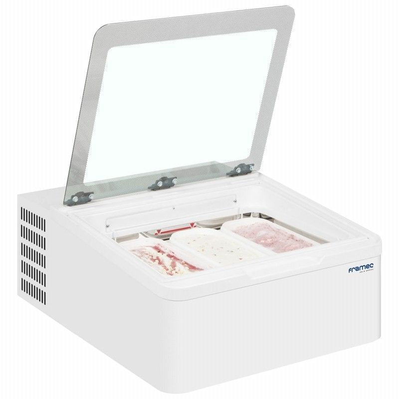 Framic MINI CREAM 3V - Glassdisk för 3 smaker, 230V
