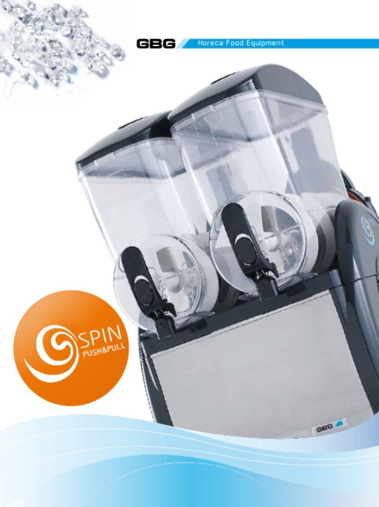 Slushmaskin GBG Easy Slush, 3x12L