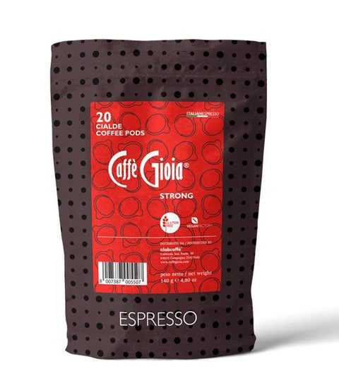 Gioia Strong 20% Arabica pods, 20pack