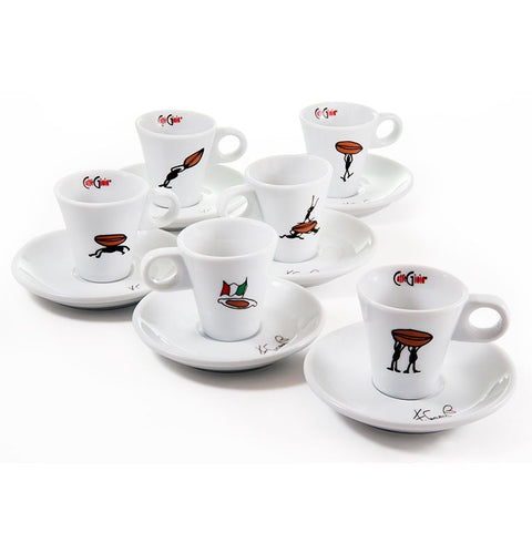 Espressokopp Design; Francesco Cuomo, 6 st