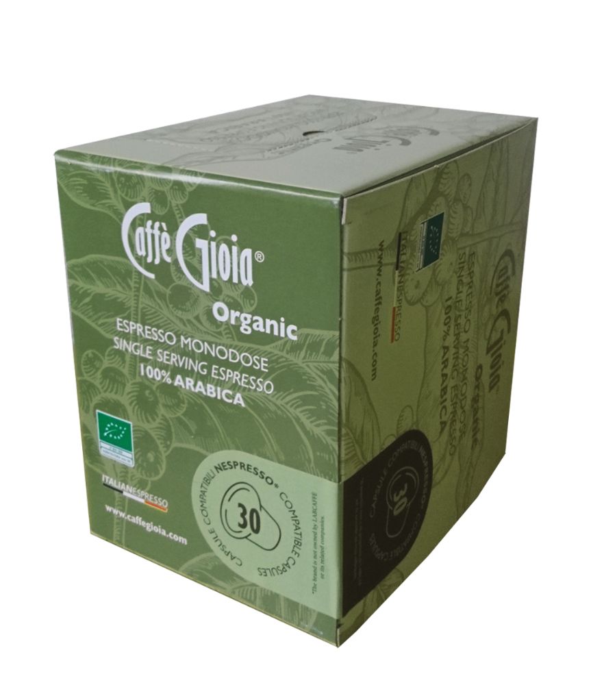 Gioia - 100% Arabica Bio-FT NESPRESSO kapslar, 30st