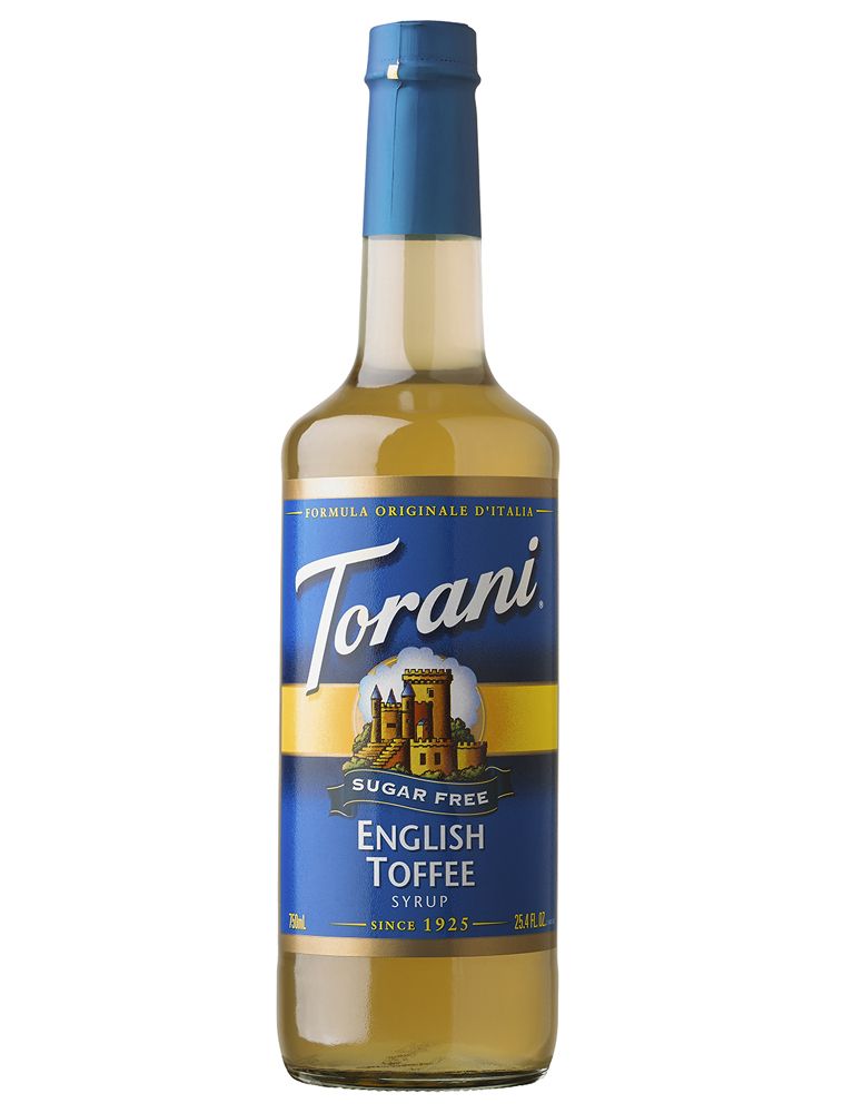 REA - TORANI English Toffee Sockerfri, 750ml, syrup