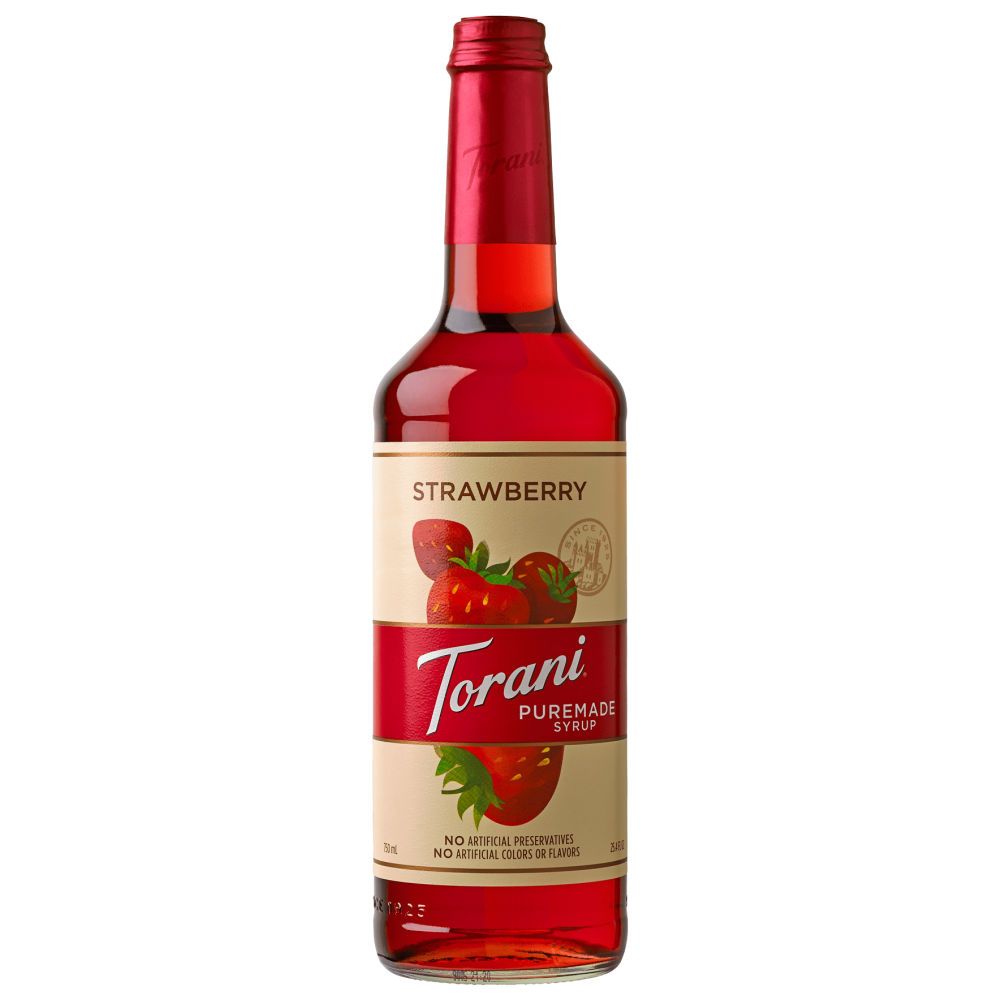 REA - Torani Jordgubb PUREMADE, 750ml, syrup