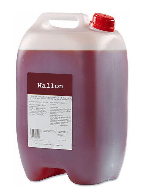 Slushsyrup Hallon 10L