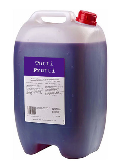 Slushsyrup Tutti Frutti 10L