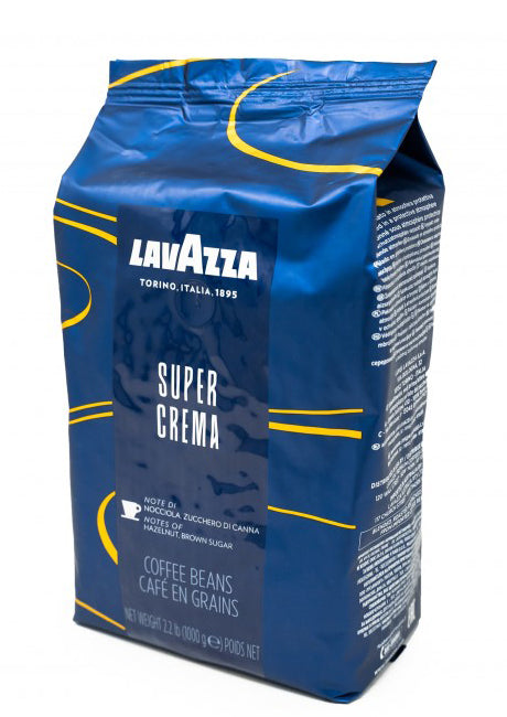 Lavazza Super Crema 60% Arabica bönor, 1kg