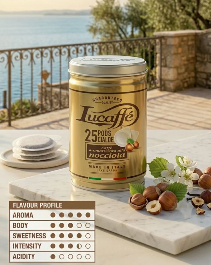 Lucaffe Hasselnöt pods, 25st