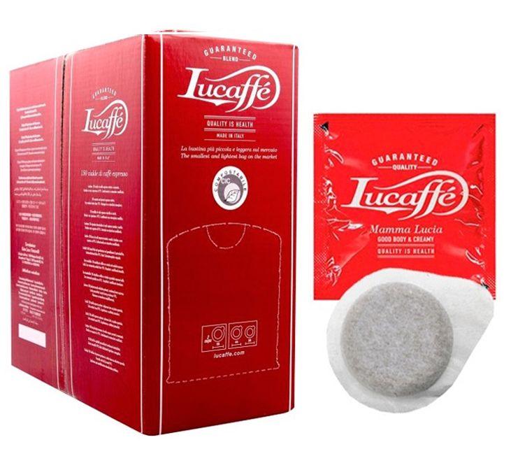 Lucaffe Mamma Lucia 40% Arabica pods, 150st