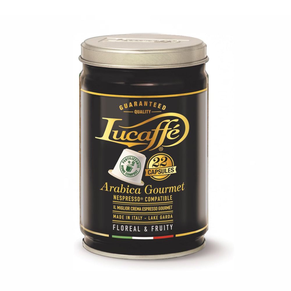 Lucaffe 100% Arabica NESPRESSO kapslar, 22st