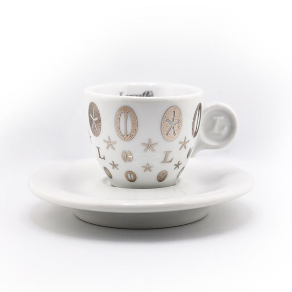 Espressokopp silver Lucaffe, 60ml, 6st