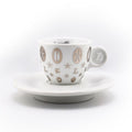 Espressokopp silver Lucaffe, 60ml, 6st
