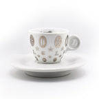 Espressokopp silver Lucaffe, 60ml, 6st