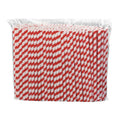 Sugrör papper 250st röd/vit