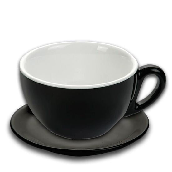 Cappuccinokopp Milano, 170ml, svart