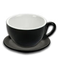 Cappuccinokopp Milano, 170ml, svart