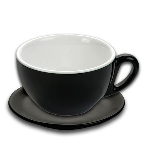Cappuccinokopp Milano, 170ml, svart