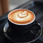Cappuccinokopp Milano, 170ml, svart