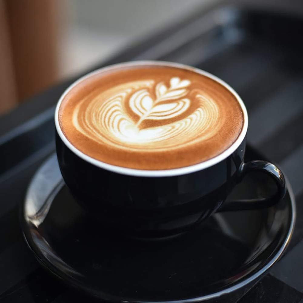 Cappuccinokopp Milano, 170ml, svart