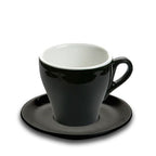 Cappuccinokopp Genova, 140ml, svart