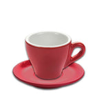Espressokopp Genova, 80ml, röd