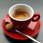 Espressokopp Genova, 80ml, röd