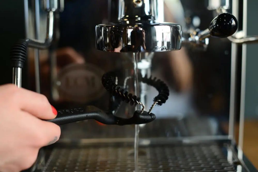 Kaffeborste för grupp CAFELAT, 58mm