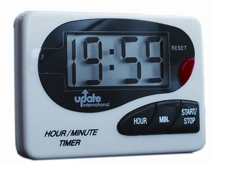 Timer med magnet och klämma, digital