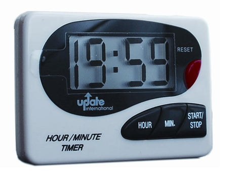 Timer med magnet och klämma, digital