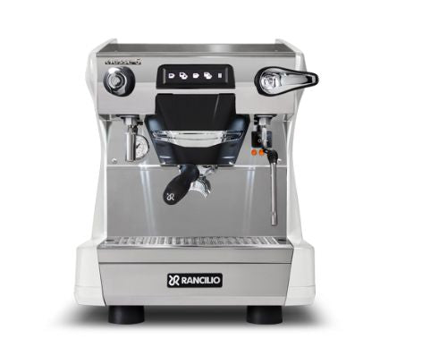 RANCILIO Classe 5 S 1 grupp, vattenansluten, vit