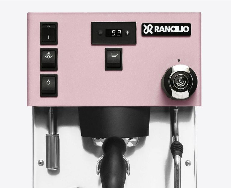 Rancilio Silvia Pro X - Espressomaskin, dubbla pannor, rosa