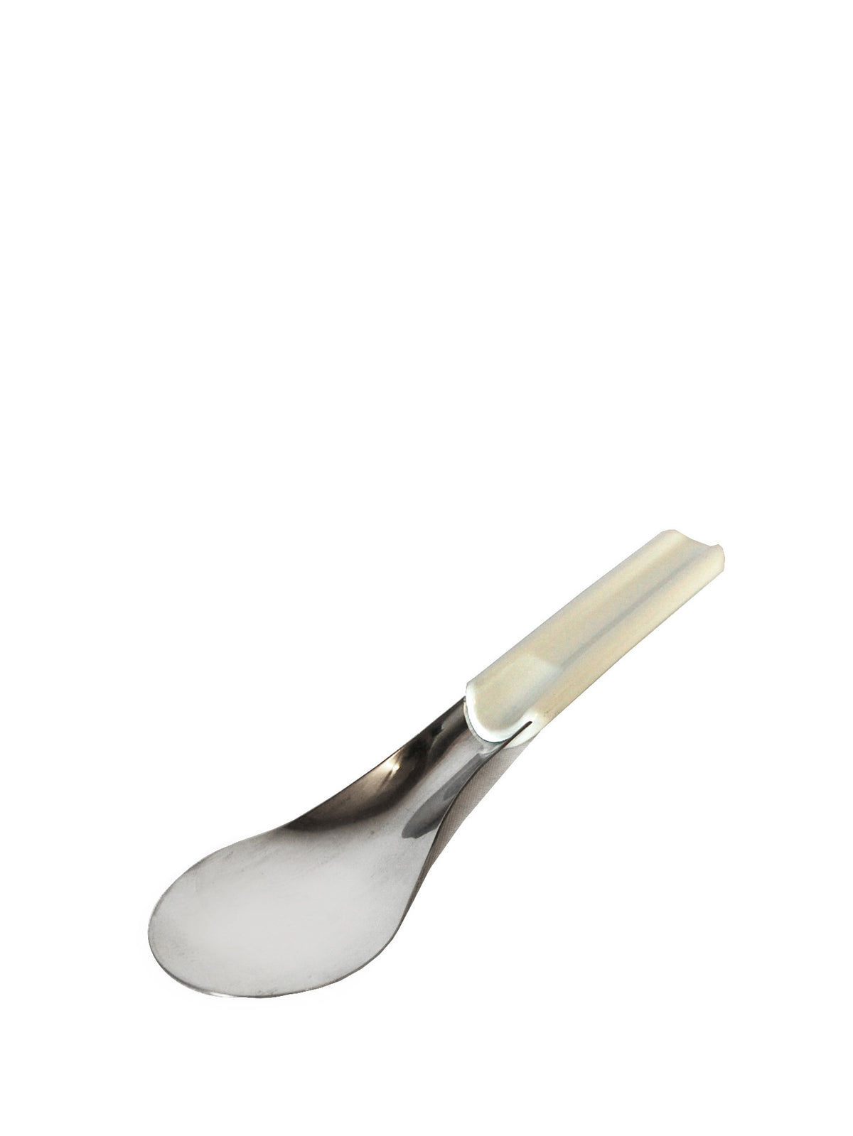Glasspatel vit, 26cm