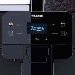 SAECO Royal Black OTC - Espressomaskin med mjölkskummare