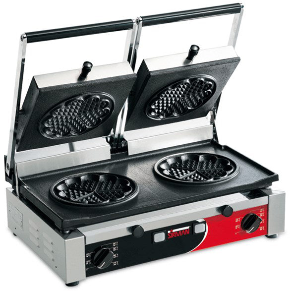 SIRMAN PDW - Våffeljärn dubbelt, 3kW