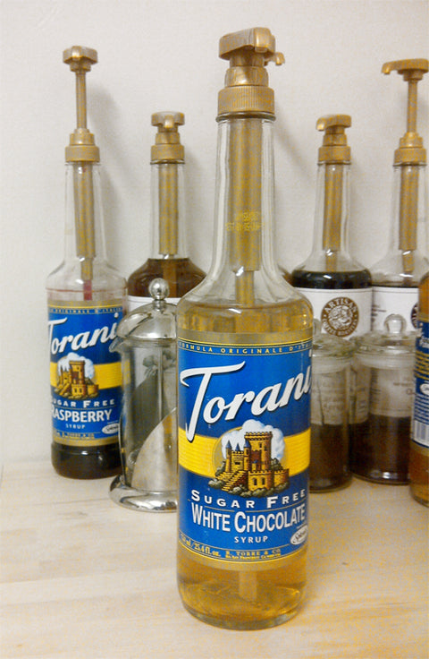 Pump Torani flaskor 750ml
