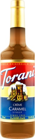 Crème de Caramel 750ml syrup