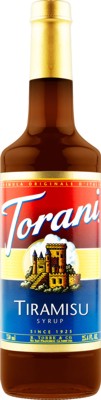 Tiramisu 750ml syrup