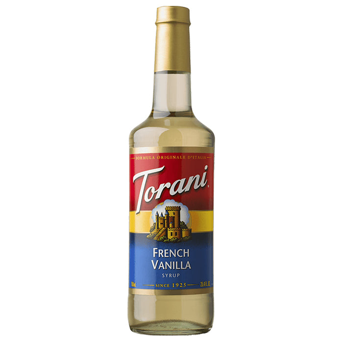 French vanilla 750ml syrup
