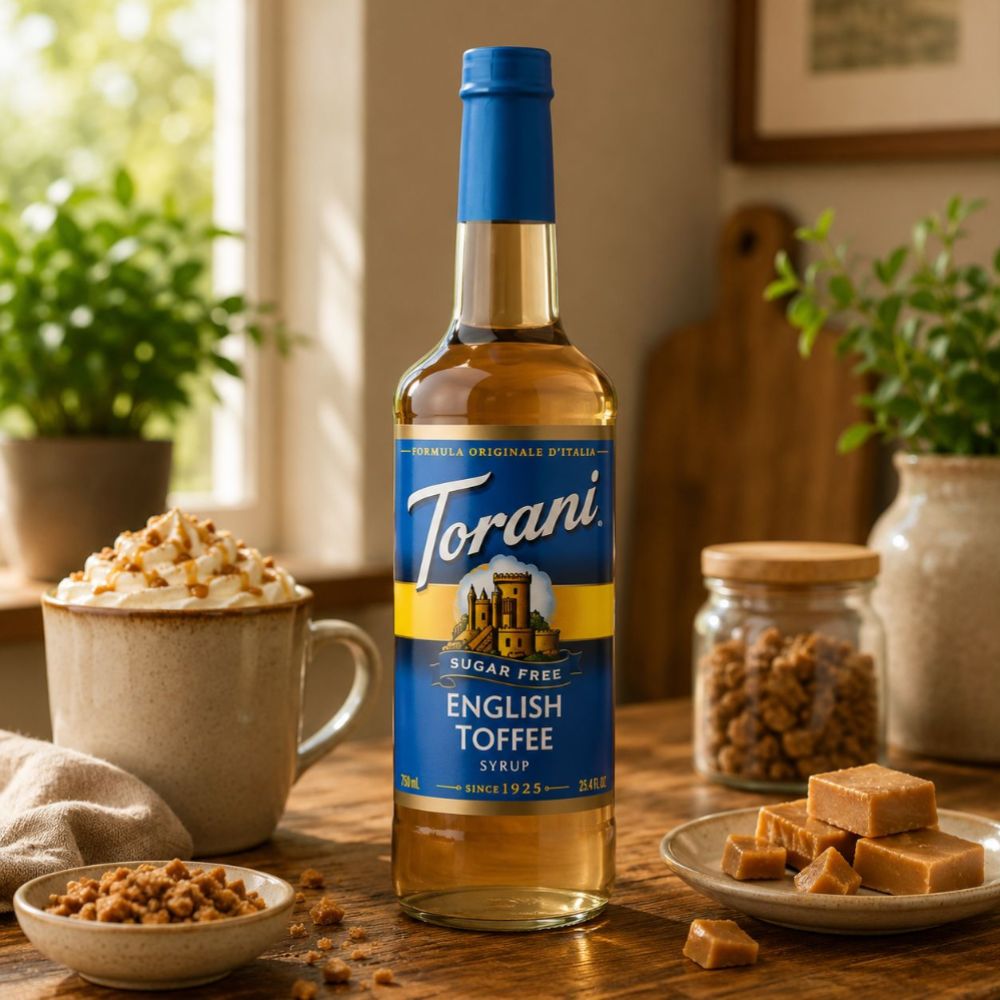 English Toffee SOCKERFRI 750ml syrup