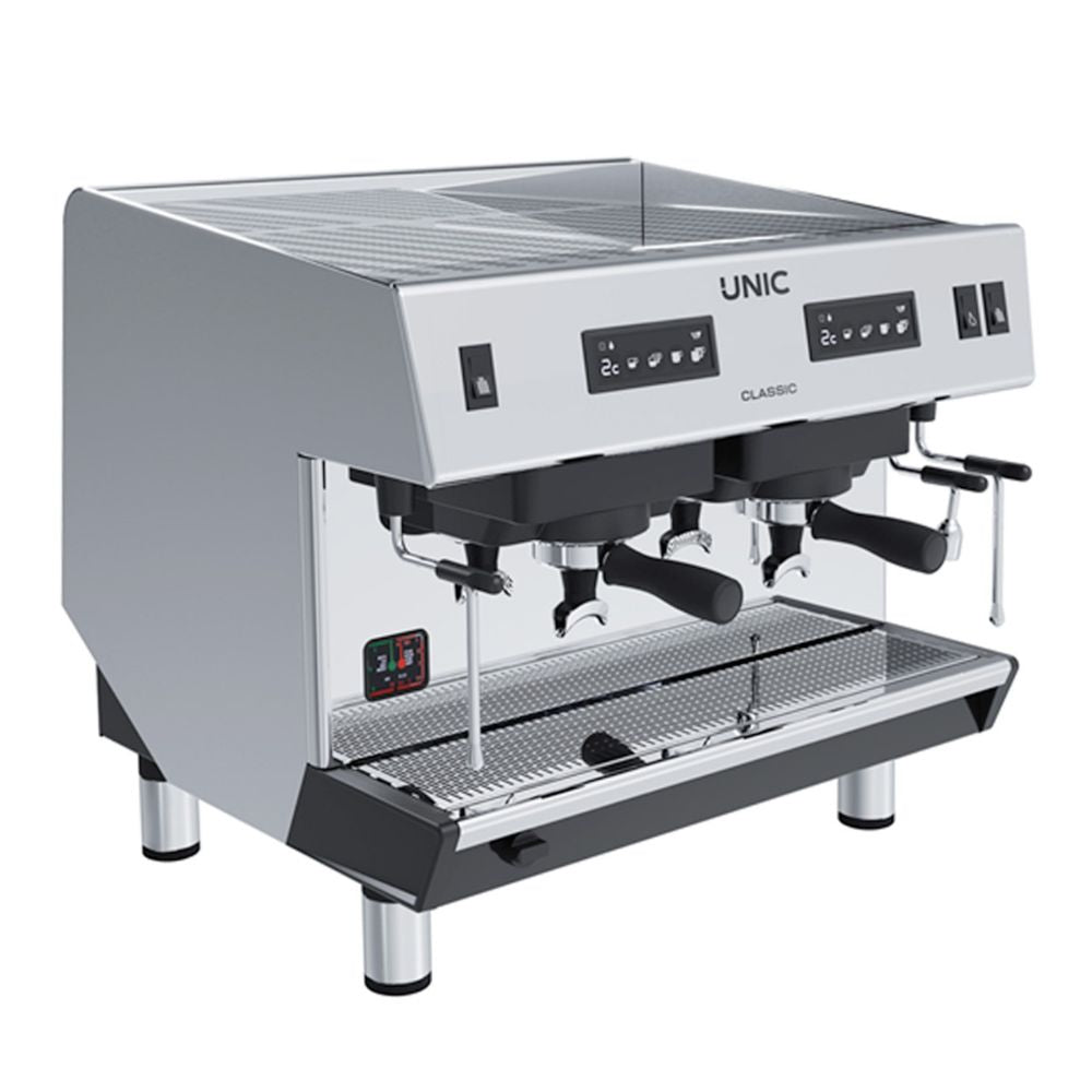 UNIC Classic - Espressomaskin 2grupp, 2 ångrör 400V